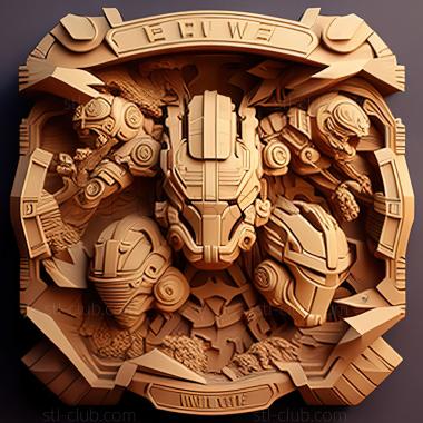 3D модель St Front Mission Evolved игра (STL)